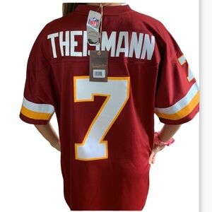 Joe Theismann Burgundy Washington Football Team Legacy Replica Jersey Unisex